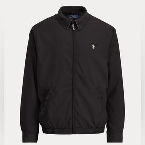 Polo Ralph Lauren Men's Lightweight Windbreaker Bi-Swing Jacket Black Size: LT